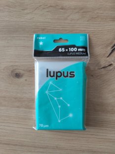 Obaly na karty Rebel Lupus 65x100mm