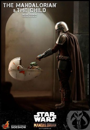 Star Wars The Mandalorian: Mando & Grogu Deluxe 30 cm