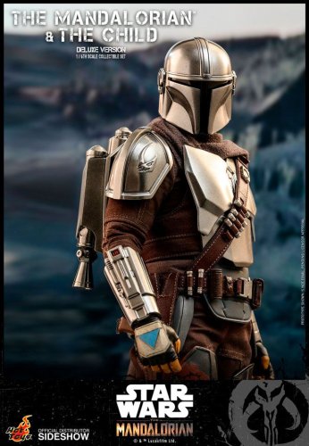 Star Wars The Mandalorian: Mando & Grogu Deluxe 30 cm