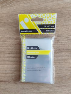 Obaly na karty Rebel 56x87mm