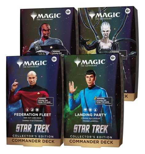 Magic the Gathering Star Trek Collector's Edition Commander Deck