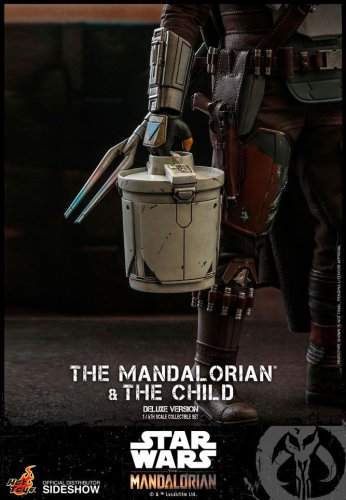 Star Wars The Mandalorian: Mando & Grogu Deluxe 30 cm