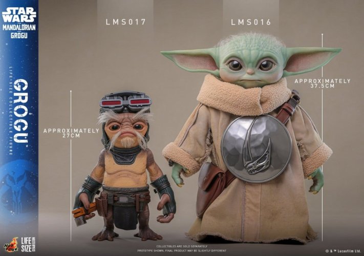 Star Wars: Grogu v životní velikosti 38 cm