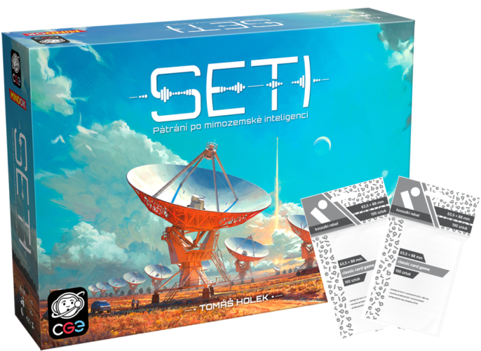 SETI - sada obalů