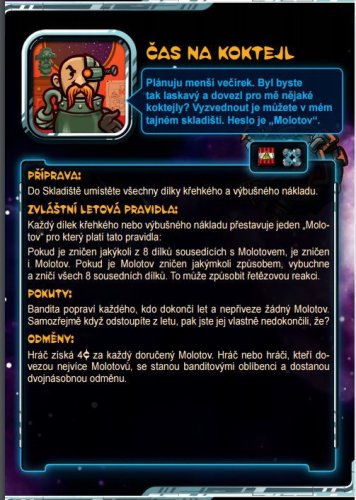 Galaxy Trucker: Mise