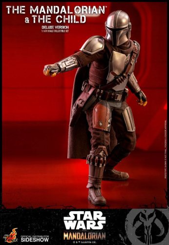 Star Wars The Mandalorian: Mando & Grogu Deluxe 30 cm