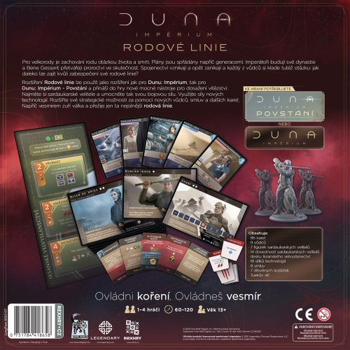 Duna: Impérium - Rodové linie