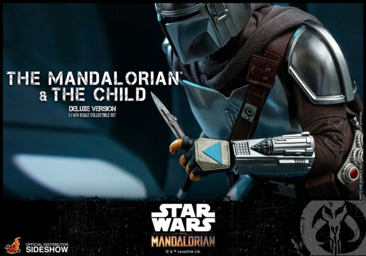 Star Wars The Mandalorian: Mando & Grogu Deluxe 30 cm