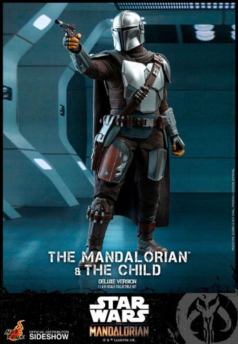 Star Wars The Mandalorian: Mando & Grogu Deluxe 30 cm