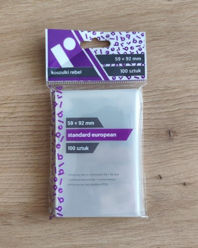 Obaly na karty Rebel 59x92mm