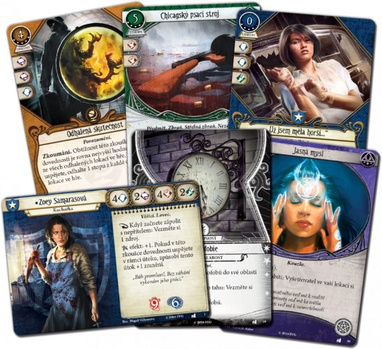 Arkham Horror: Karetní hra – Odkaz Dunwiche, rozšíření pro vyšetřovatele