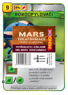Mars: Teraformace – promo 5 karet 2023