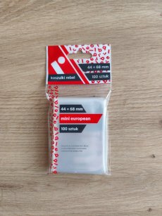 Obaly na karty Rebel 44x68mm