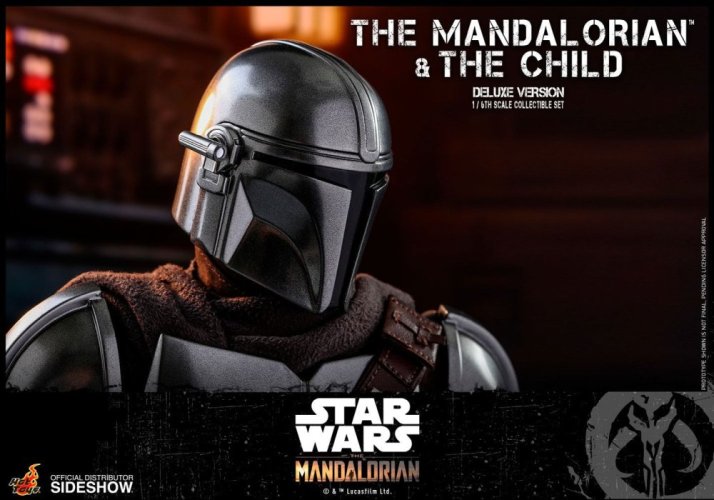 Star Wars The Mandalorian: Mando & Grogu Deluxe 30 cm