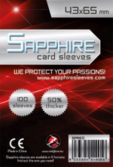 Sapphire Red - 100x (43x65mm)