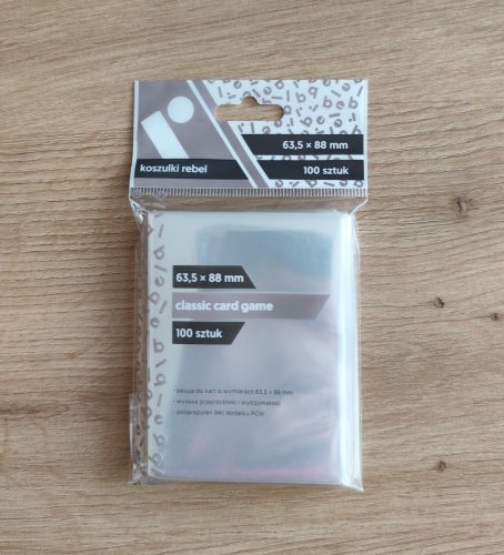 Obaly na karty Rebel 63,5x88mm