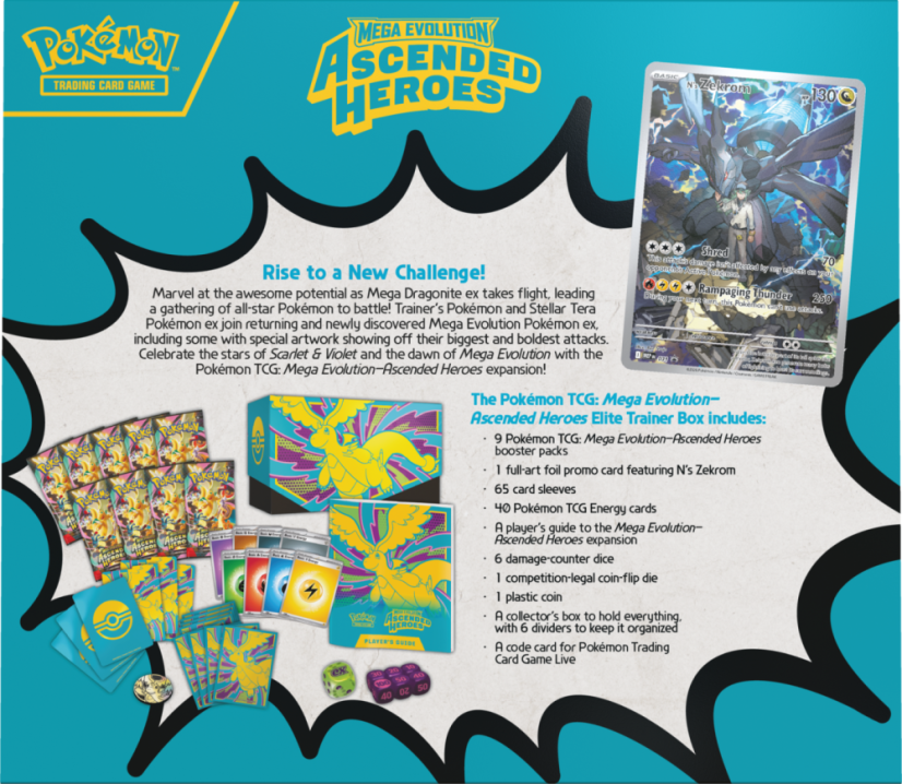 Pokémon TCG Ascended Heroes Elite Trainer Box
