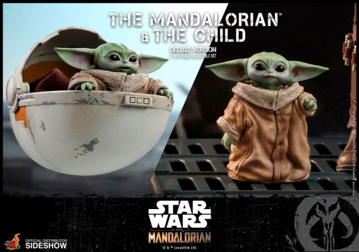 Star Wars The Mandalorian: Mando & Grogu Deluxe 30 cm