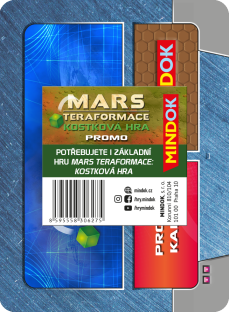 Mars: Teraformace – Kostková hra promo karty