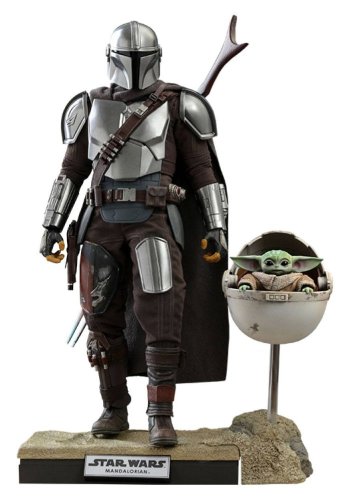 Star Wars The Mandalorian: Mando & Grogu Deluxe 30 cm