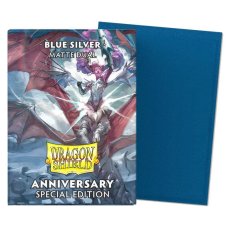 Dragon Shield BLUE SILVER Dual Matte Anniversary Special Edition
