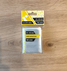 Obaly na karty Rebel 41x63mm