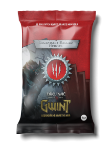 Karetní hra Gwint - Ballads Legendary Foil Cards - Příšery