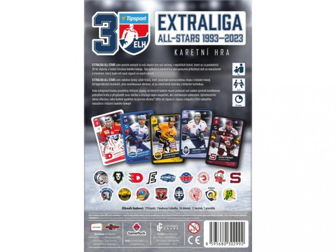 Extraliga All-Stars 1993-2023: Karetní hra