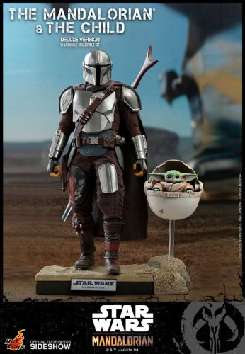 Star Wars The Mandalorian: Mando & Grogu Deluxe 30 cm