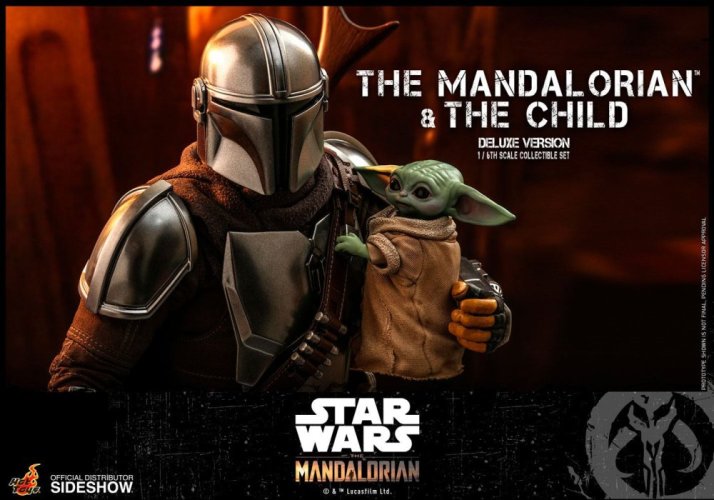 Star Wars The Mandalorian: Mando & Grogu Deluxe 30 cm