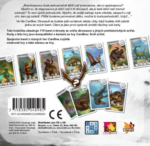 Cardline: Dinosauři