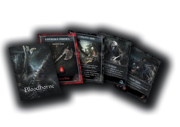 Bloodborne - karetní hra