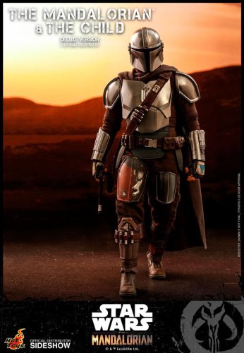 Star Wars The Mandalorian: Mando & Grogu Deluxe 30 cm